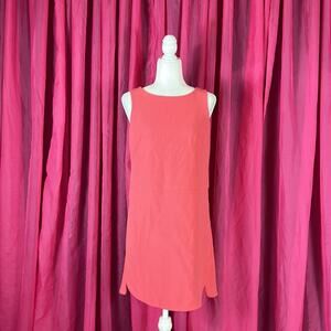 Ann Taylor petites bubblegum pink shift dress, size 8p